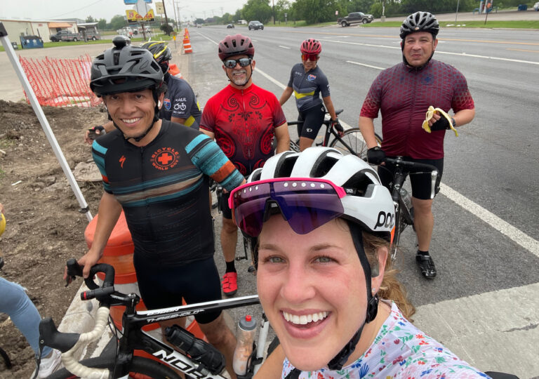 Texas Southmost College employees participated in the 8th annual Resaca City Bike Tour on April 5, 2025, in San Benito, Texas.