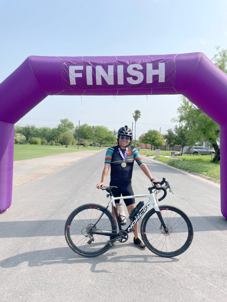 Texas Southmost College employees participated in the 8th annual Resaca City Bike Tour on April 5, 2025, in San Benito, Texas.