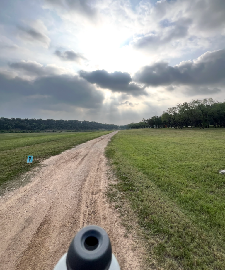 Antonio Duránt, Program Coordinator and Instructor of Music at Texas Southmost College, recently pushed himself to new heights completing his first full marathon at La Pachanga Trail Run in Spicewood, Texas. These are images of the trails he pushed through.