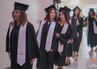 The momentum of Commencement Day surged throughout May 19, 2025, as Texas Southmost College celebrated the Spring Class of 2025 with three inspiring ceremonies at 9:30 a.m., 2:30 p.m., and 6:30 p.m. at the Jacob Brown Auditorium. From morning to evening, graduates proudly crossed the stage, cheered on by family, friends, and mentors who stood by their side every step of the way. The day was a powerful tribute to the resilience, determination, and bold spirit that define the Scorpion community. Congratulations to the Spring Class of 2025! Once a Scorpion, always Scorpion Strong.
