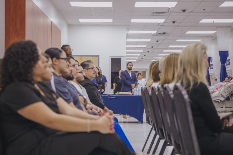 Students from TSC's Nursing Program in the audience.