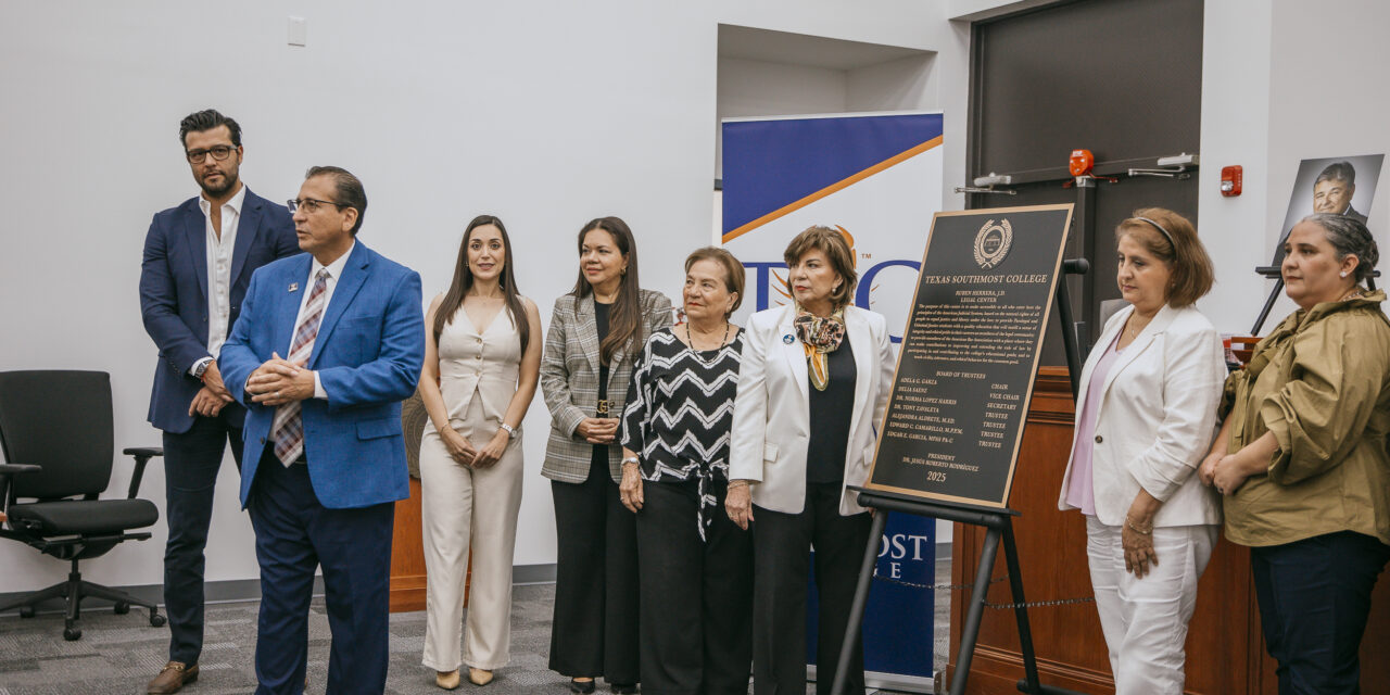 TSC Honors the late Ruben Herrera, J.D., with Legal Center Rededication Ceremony