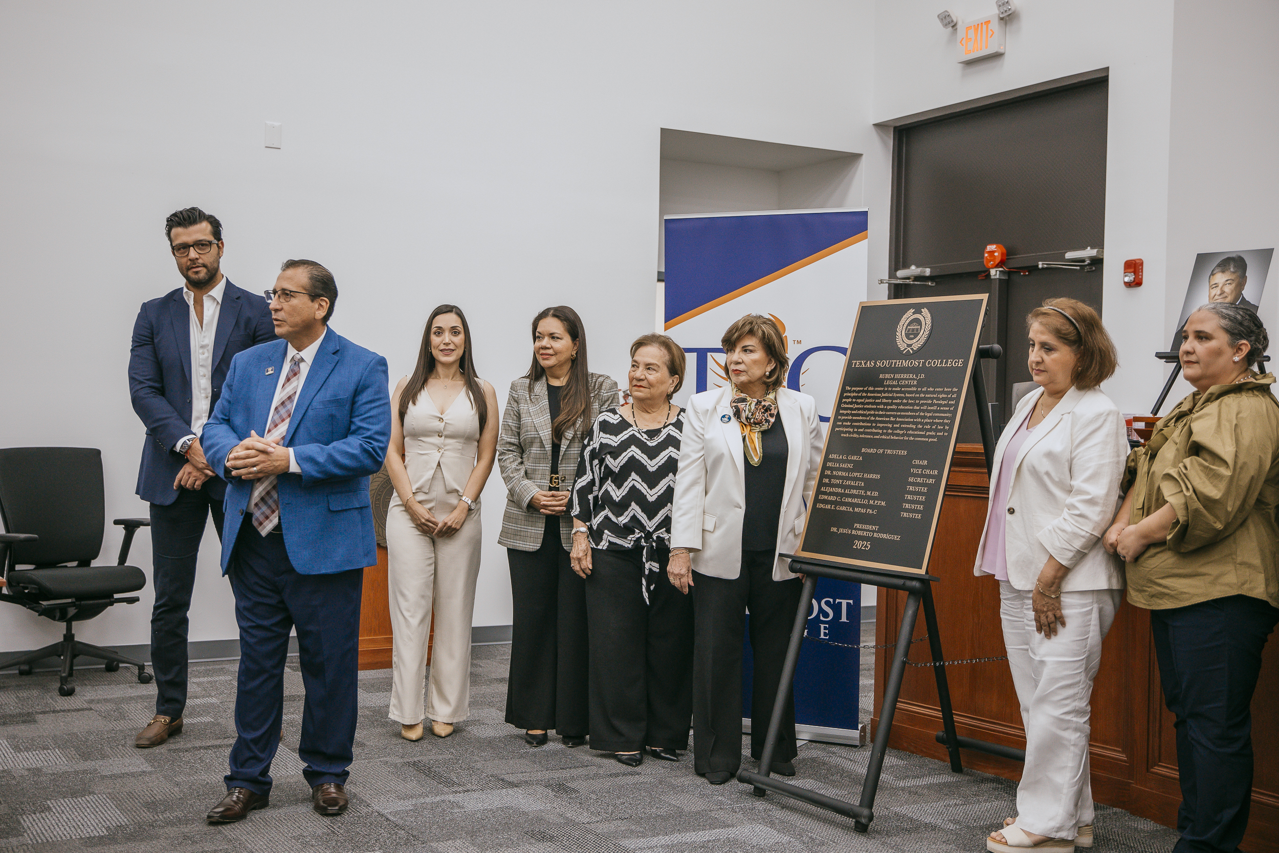 Legal Center Rededication Ceremony Ruben Herrera Legal Center Rededication Ceremony at TSC