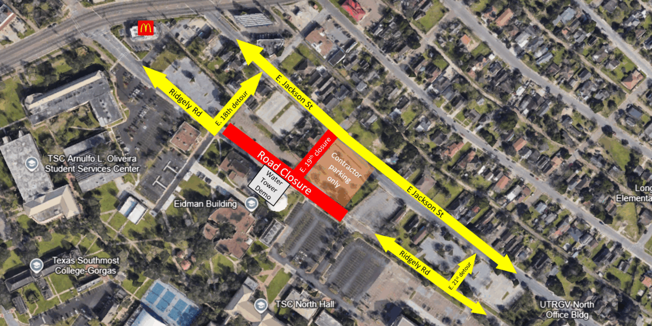 Water Tower Demolition – Expect Road Closure