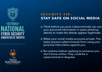 Texas Southmost College Cyber Security Awareness