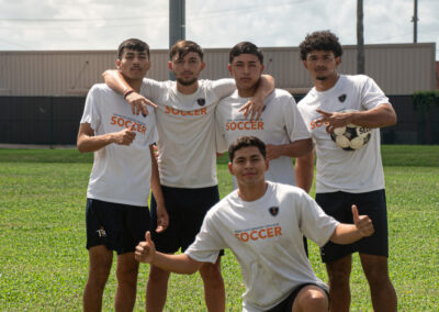 TSC men’s soccer training before Angelina College match