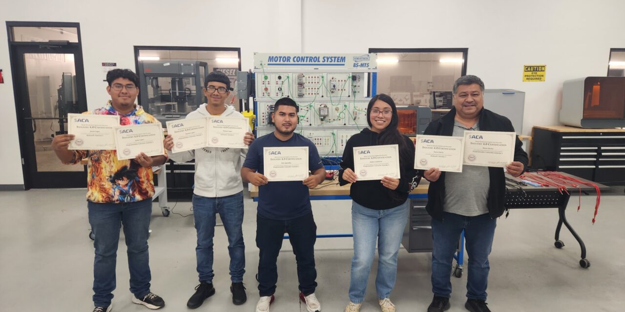 TSC Electro-Mechanical Technician Students Earn Industry-Recognized SACA Certifications