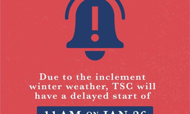 Delayed Start due to Inclement Weather: Monday, January 26, 2026