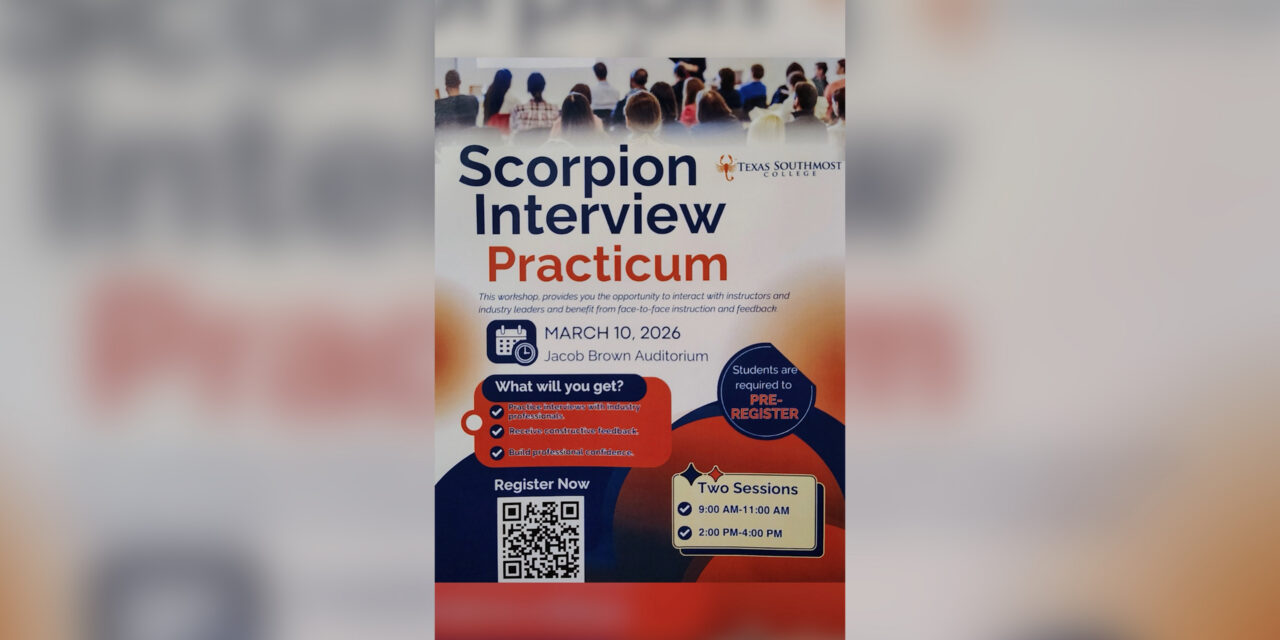 Texas Southmost College Students Invited to Mock Interview Workshop on March 10