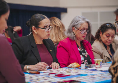 Unique lotería cards celebrating Texas Southmost College’s rich history took center stage at TSC Lotería in the Jacob Brown Auditorium, February 23, 2025. Community members arrived early for a chance to play with cards featuring images from TSC’s historic past, while game chips displayed the College’s logo in honor of its 100th anniversary.