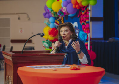 Unique lotería cards celebrating Texas Southmost College’s rich history took center stage at TSC Lotería in the Jacob Brown Auditorium, February 23, 2025. Community members arrived early for a chance to play with cards featuring images from TSC’s historic past, while game chips displayed the College’s logo in honor of its 100th anniversary.