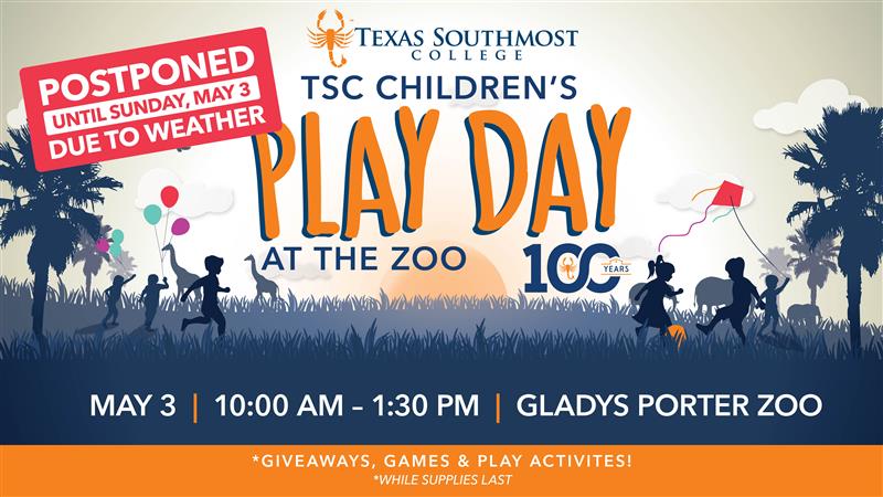 Texas Southmost College’s Children’s Play Day at the Zoo has been postponed