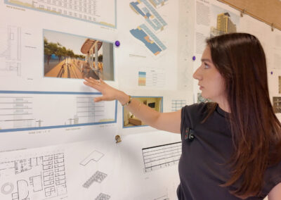 TSC architecture student Daniela Muñoz