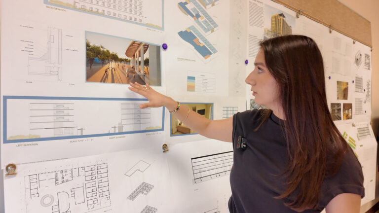 TSC architecture student Daniela Muñoz