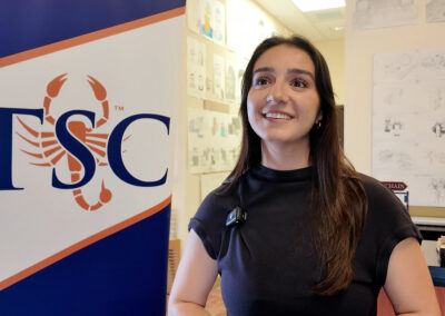 TSC architecture student Daniela Muñoz