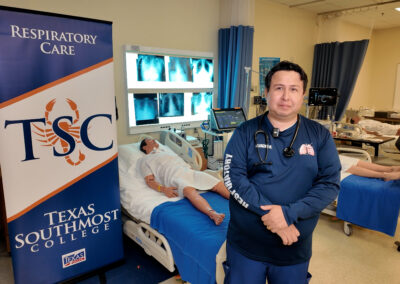 Eleazar Hernandez, a student in the Texas Southmost College (TSC) Respiratory Care program, earned second-place honors at the Texas Society for Respiratory Care South Region South Padre Island Symposium for his presentation of scholarly work focused on airway diseases.