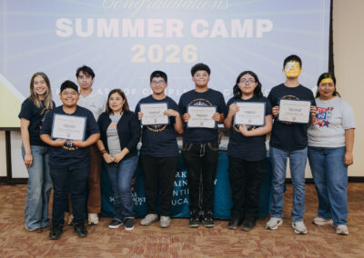 Dozens of middle school students from school districts across the Rio Grande Valley explored a variety of career pathways offered through Texas Southmost College’s (TSC) Workforce Training and Continuing Education (WTCE) division during the Summer Exploration Camp, held June 1–4 at the ITEC Center.
