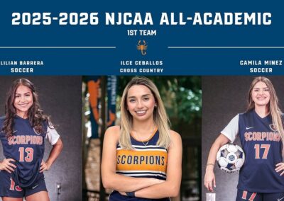 TSC NJCAA All-Academic First Team Honorees