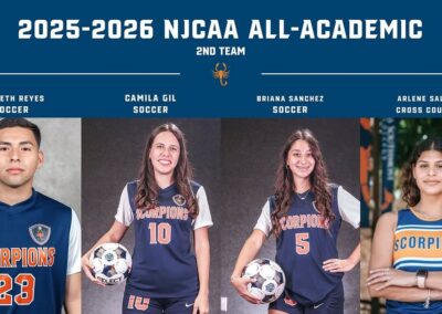 TSC NJCAA All-Academic Second Team Honorees