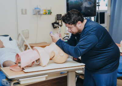 Eleazar Hernandez works in a respiratory care lab at Texas Southmost College. In August 2026, Hernandez received the 2026 Neil Allen Memorial Grant, a $3,500 award presented by the Respiratory Care Foundation of Texas. Hernandez was recognized for his academic and research achievements in respiratory care.