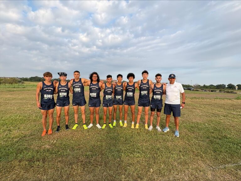 The TSC men's cross country finished in third place at the Clifton Gilliard Invite on Sept. 24, 2026, in Prairie View.