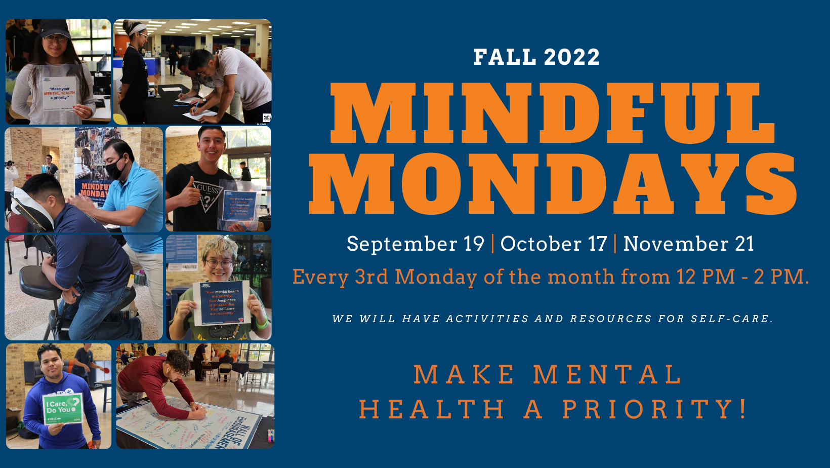 TSC Rec Center Mindful Mondays