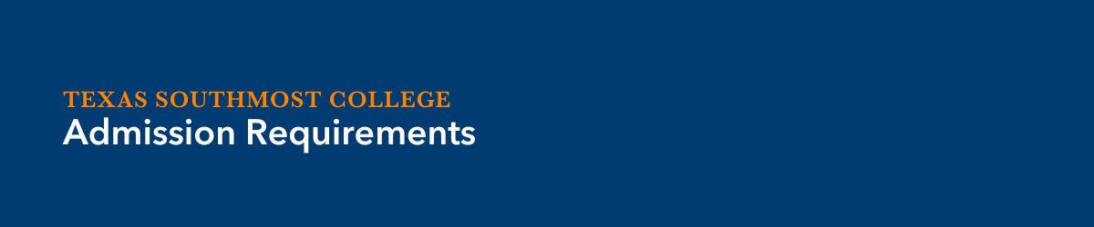 Admission Requirements