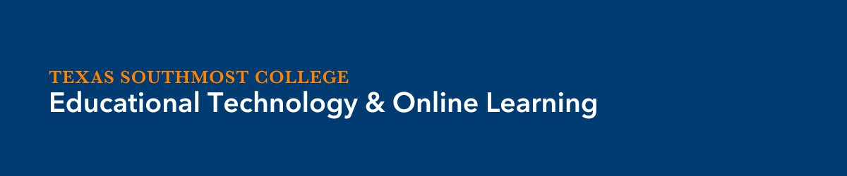 Educational Technology & Online Learning