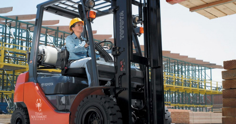 Texas-Southmost-College-Forklift