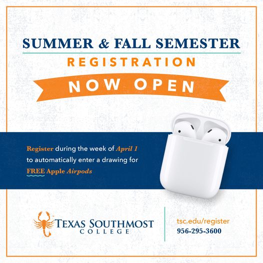 Texas Southmost College Fall & Summer Registration