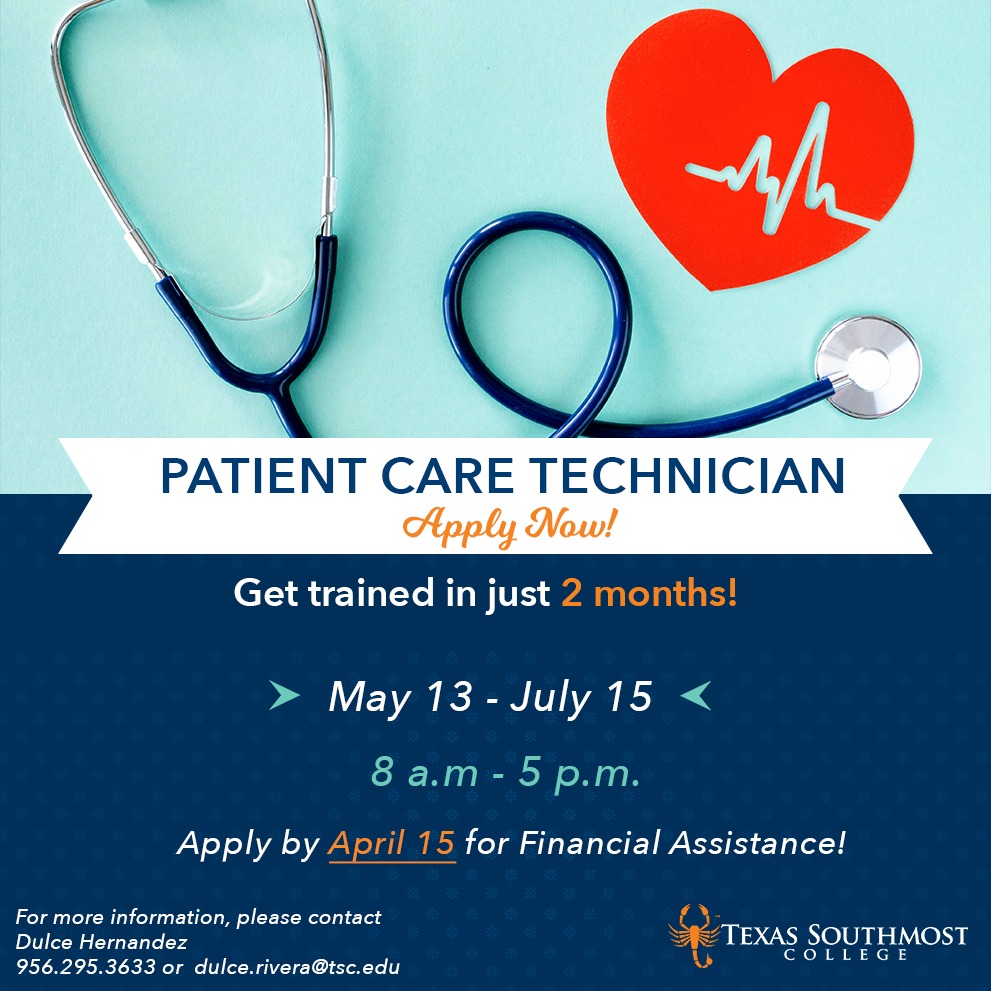Texas Southmost College Patient Care Technician Course