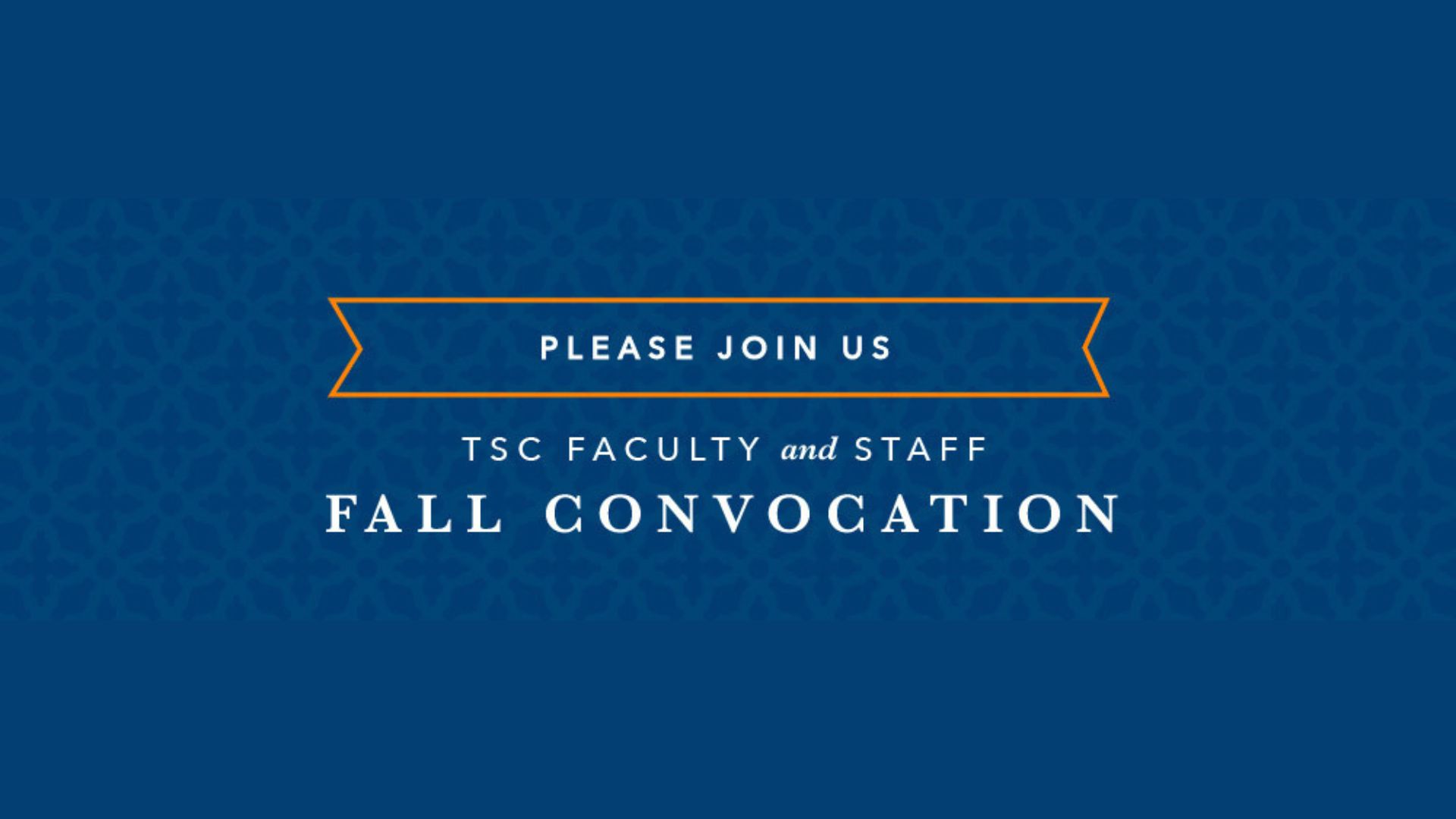 Fall Convocation Texas Southmost College