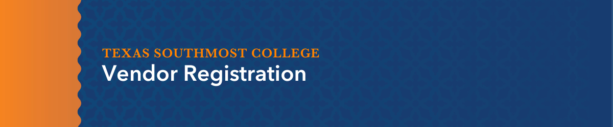 Vendor Registration