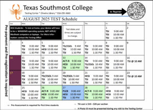 August_Testing_Schedule