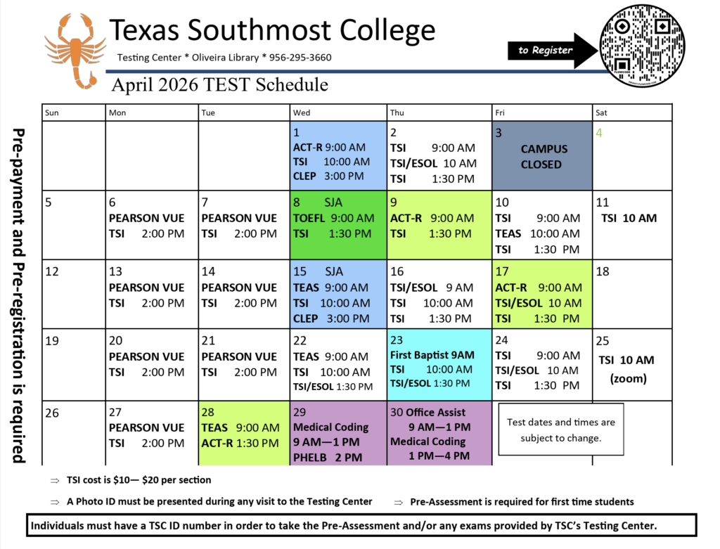 April_2026_Testing_calendar