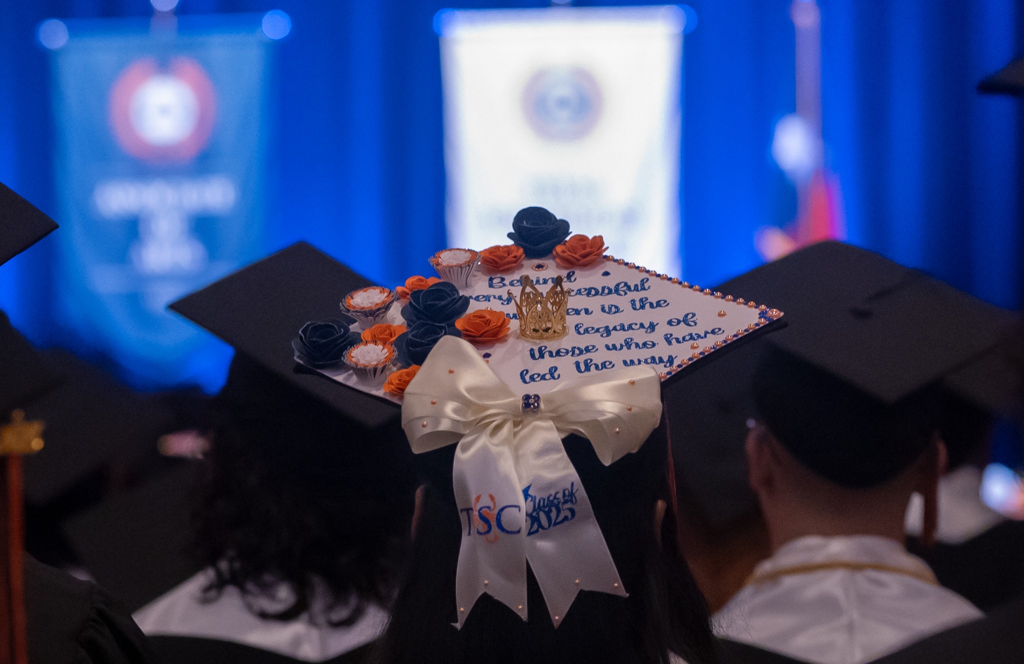 The momentum of Commencement Day surged throughout May 19, 2025, as Texas Southmost College celebrated the Spring Class of 2025 with three inspiring ceremonies at 9:30 a.m., 2:30 p.m., and 6:30 p.m. at the Jacob Brown Auditorium. From morning to evening, graduates proudly crossed the stage, cheered on by family, friends, and mentors who stood by their side every step of the way. The day was a powerful tribute to the resilience, determination, and bold spirit that define the Scorpion community. Congratulations to the Spring Class of 2025! Once a Scorpion, always Scorpion Strong.